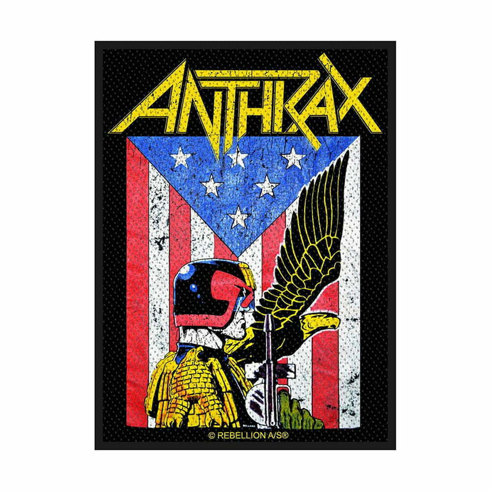 Нашивка Anthrax Judge Dredd patch