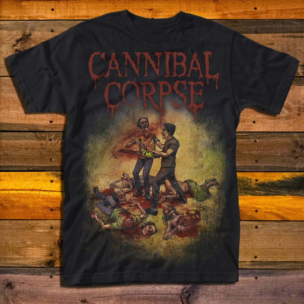 Тениска Cannibal Corpse Chainsaw