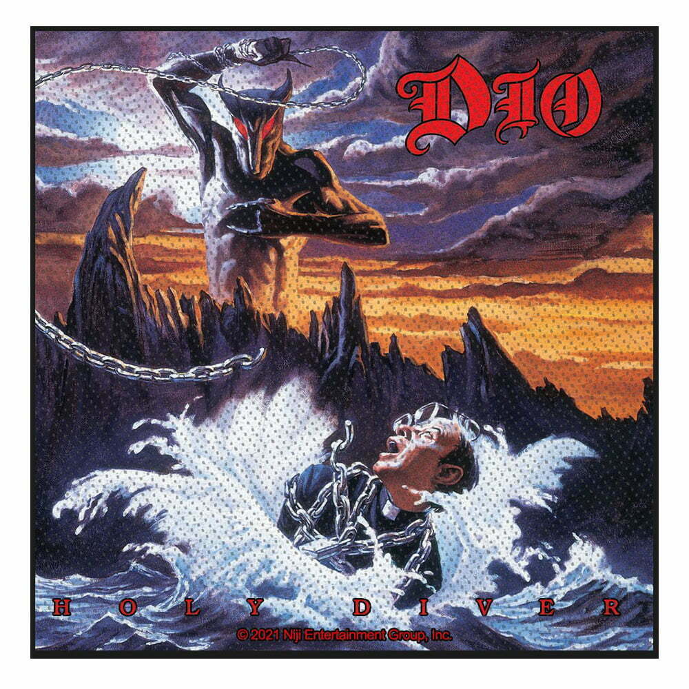 Нашивка DIO Holy Diver cover
