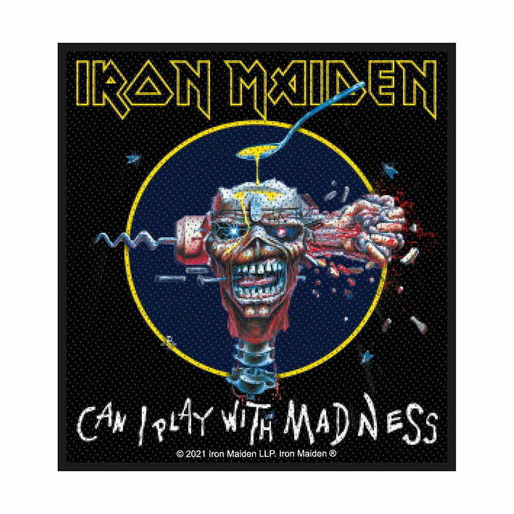 Нашивка Iron Maiden Can I Play With Madness