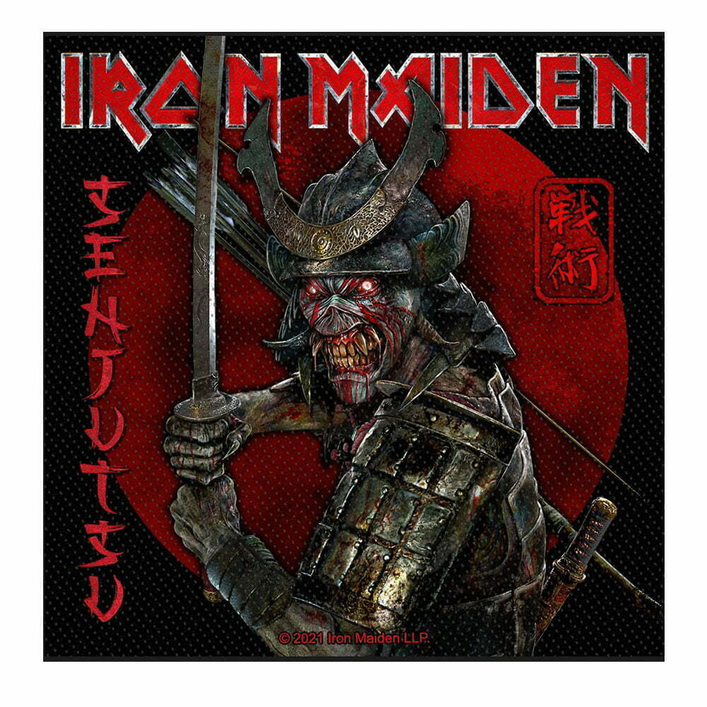 Нашивка Iron Maiden Senjutsu cover