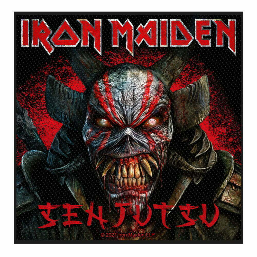 Нашивка Iron Maiden Senjutsu Eddie Face