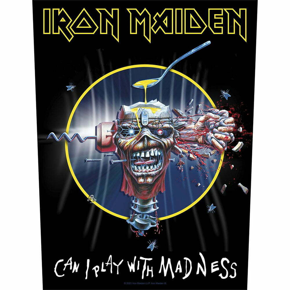 Гръб Iron Maiden Can I Play With Madness