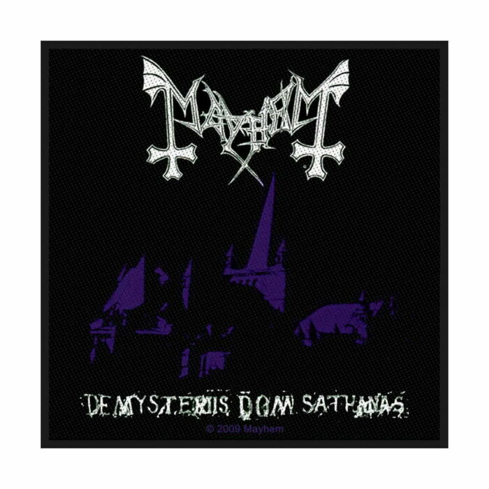 Нашивка Mayhem De Mysteriis Dom Sathanas