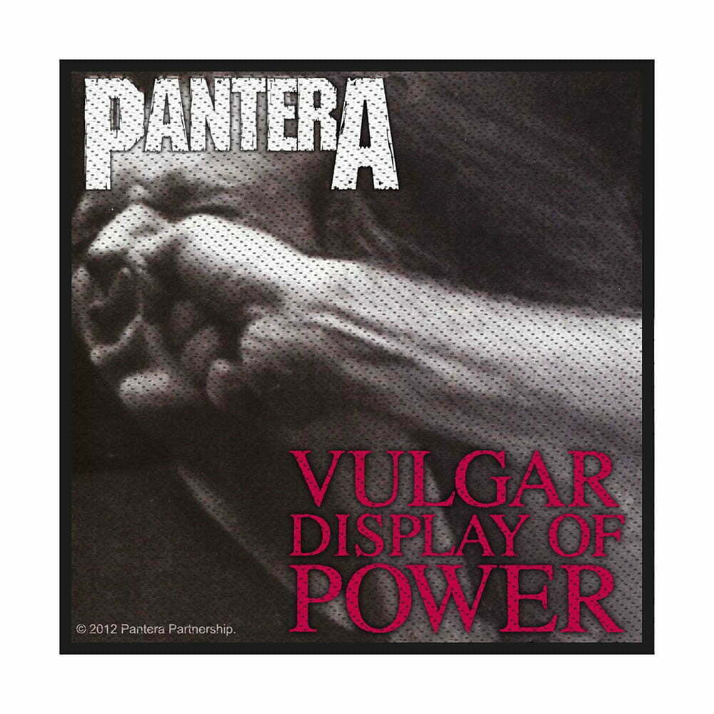 Нашивка Pantera Vulgar Display Of Power