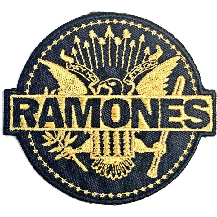 Нашивка Ramones Gold Seal