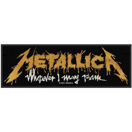 Нашивка Metallica Wherever I May Roam strip