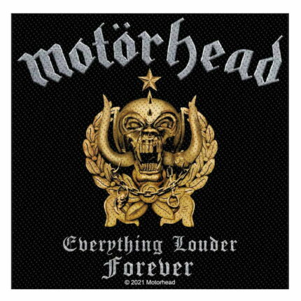 Нашивка Motorhead Everything Louder Forever