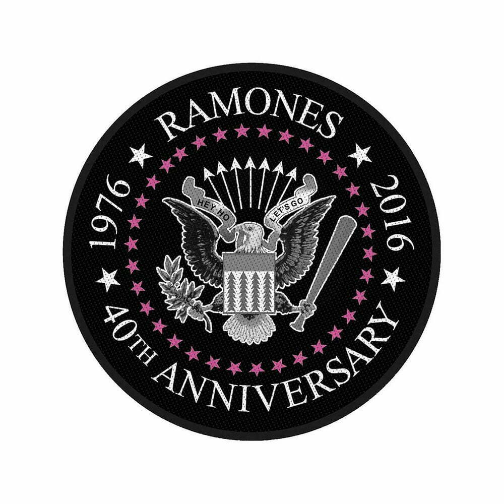 Нашивка Ramones 40th Anniversary