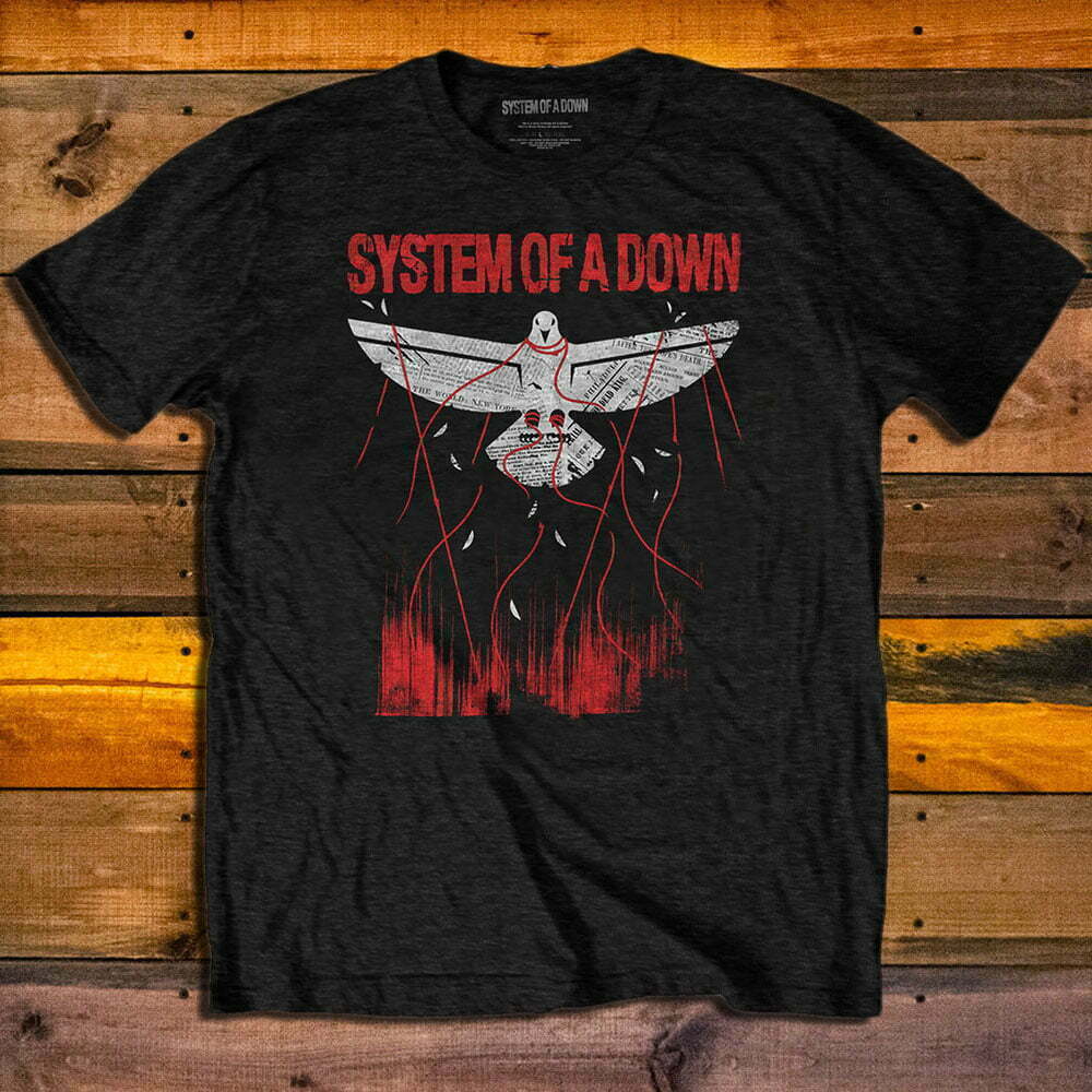 Тениска System Of A Down Dove Overcome