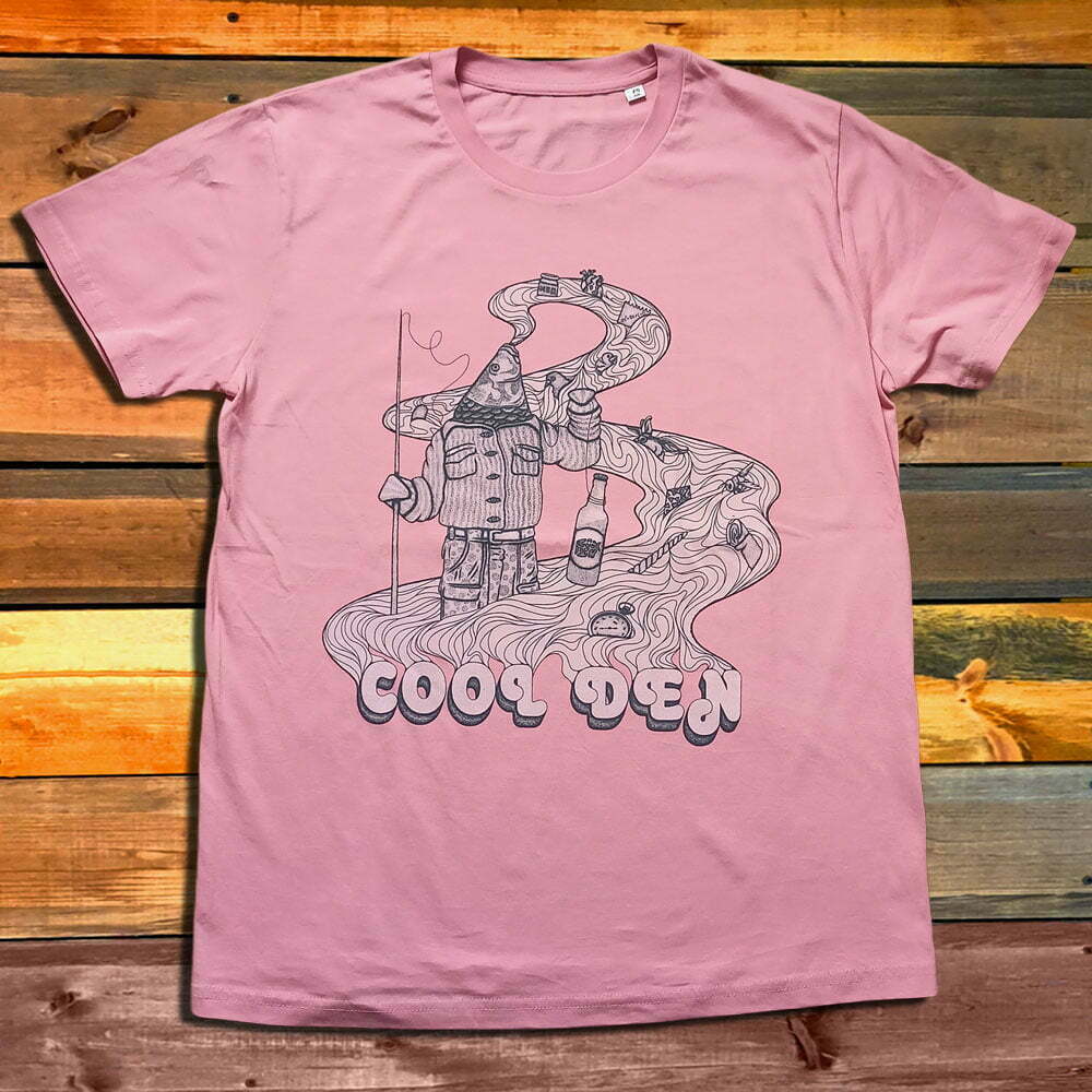 Тениска Cool Den Fish pink
