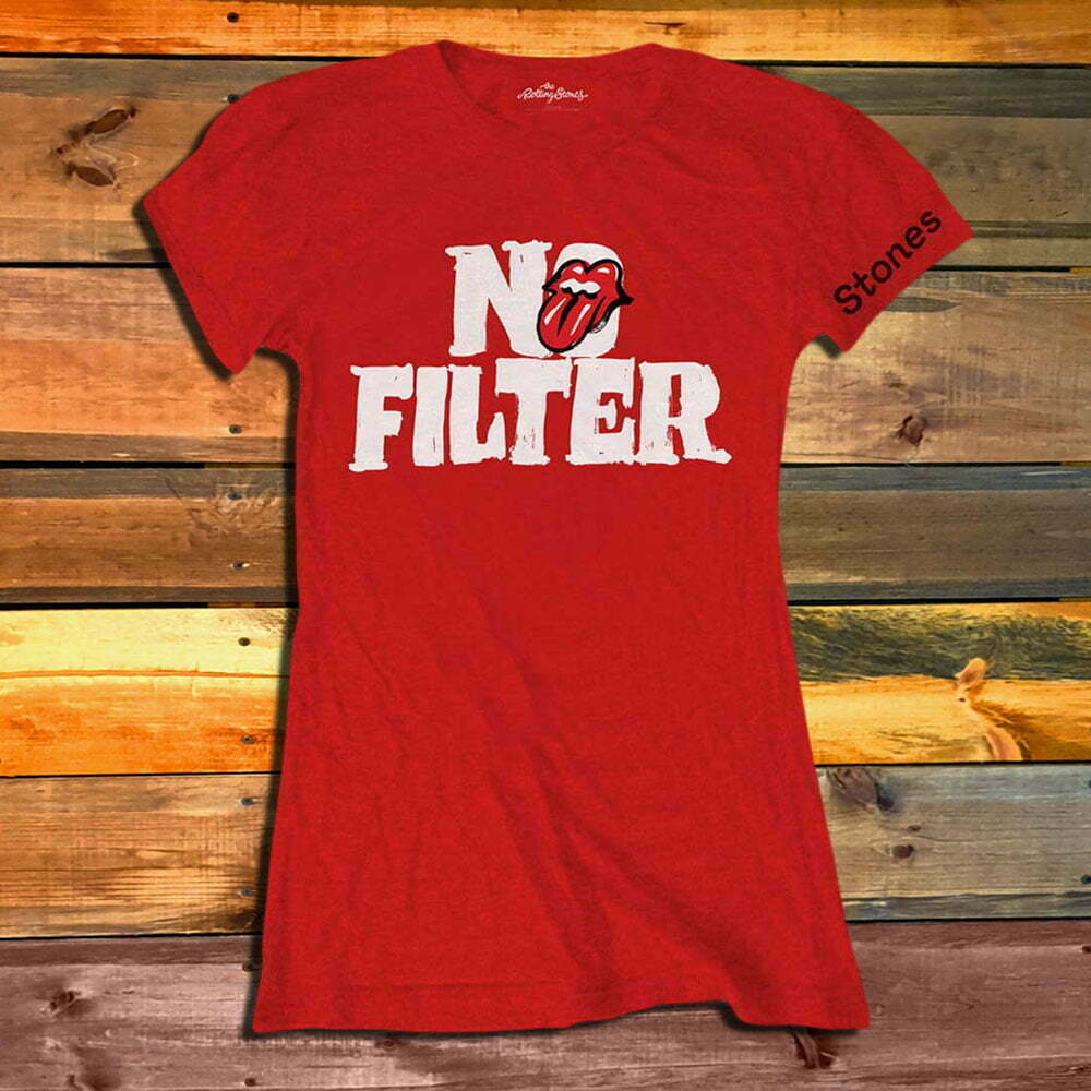 Дамска Тениска The Rolling Stones No Filter Logo
