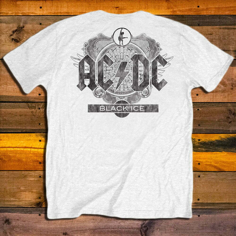 Тениска AC/DC Black Ice гръб