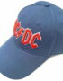 Шапка с козирка AC/DC Logo Blue
