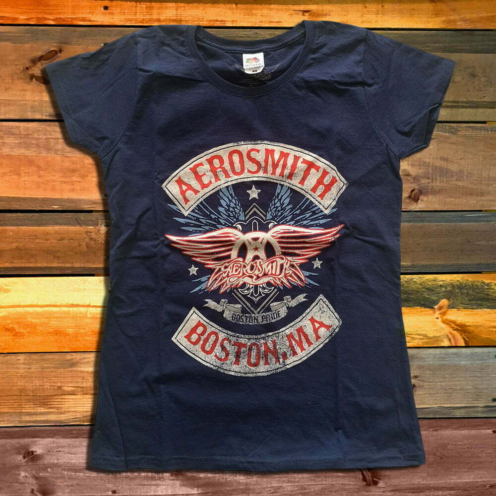 Дамска Тениска Aerosmith Boston Pride