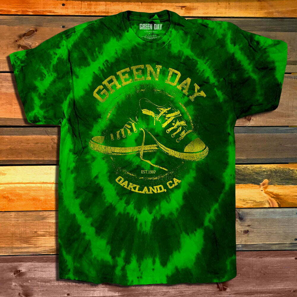 Тениска Green Day Converse green