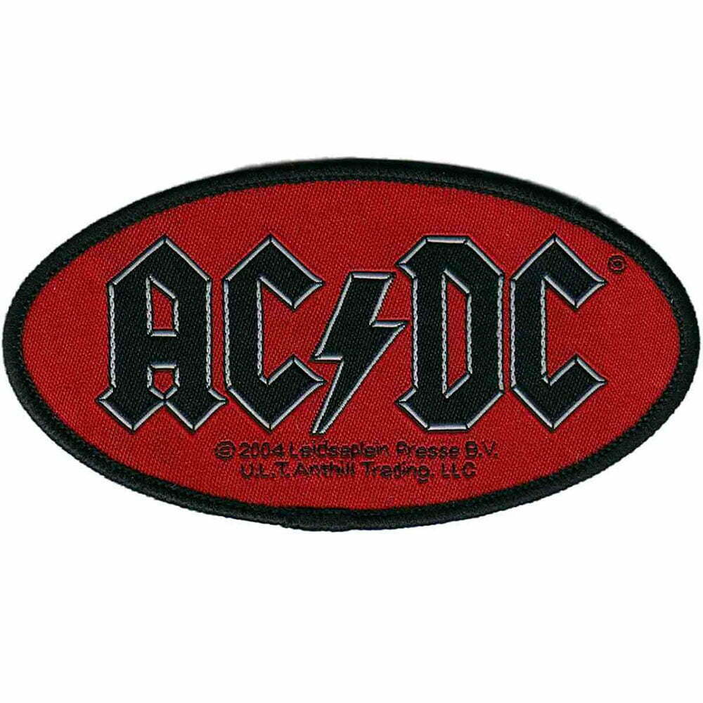 Нашивка AC/DC - Oval Logo