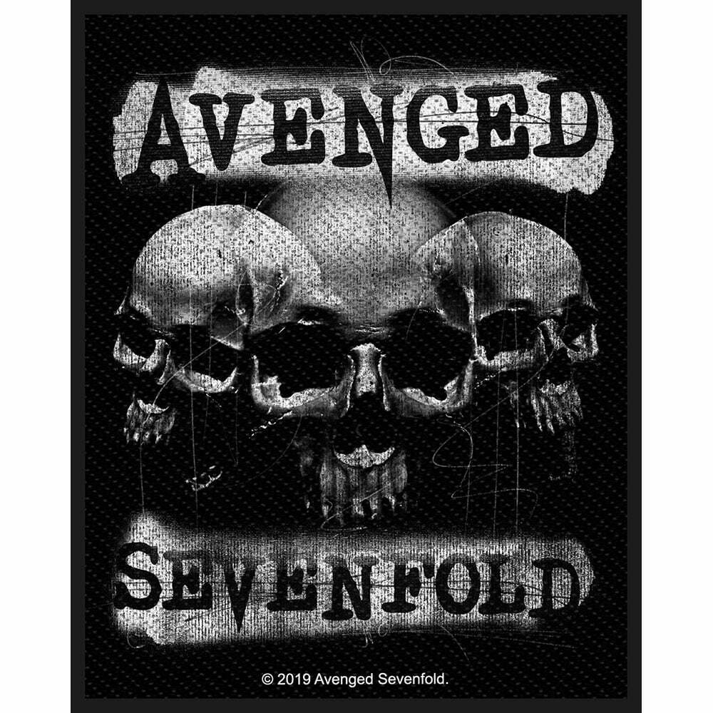 Нашивка Avenged Sevenfold 3 Skulls