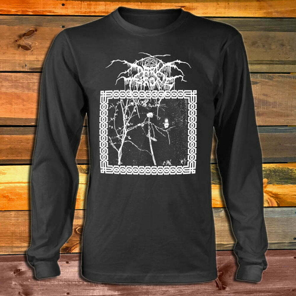 Тениска с дълъг ръкав Darkthrone Under A Funeral Moon