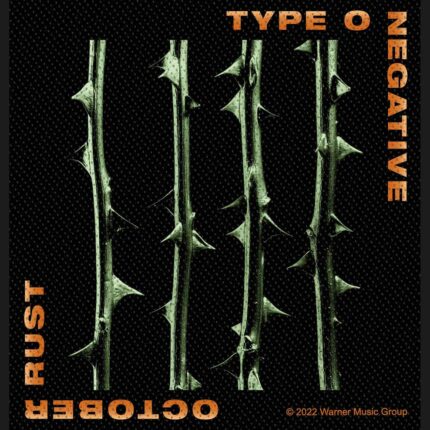 Нашивка Type 0 Negative October Rust