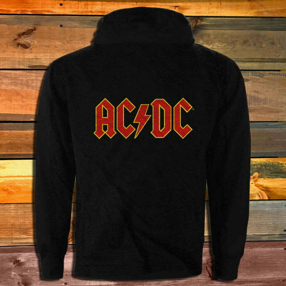 Суитчър AC/DC Logo black гръб