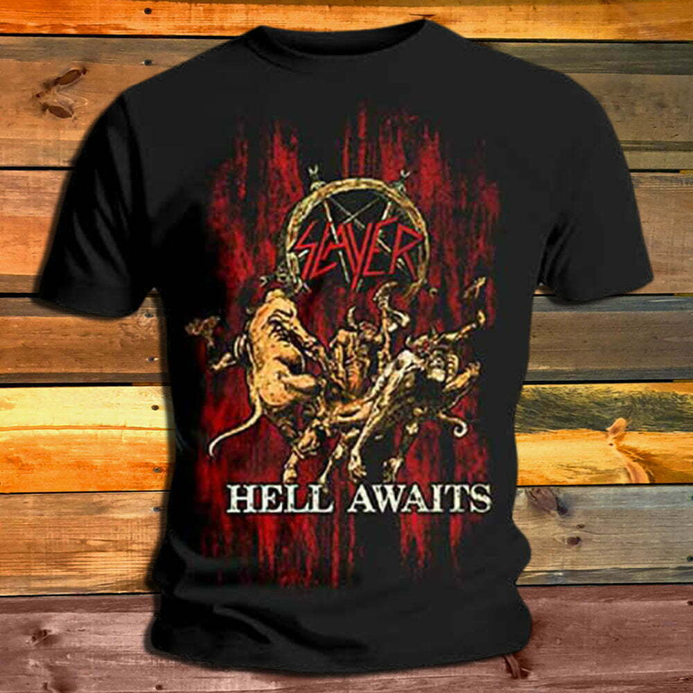 Тениска Slayer Hell Awaits