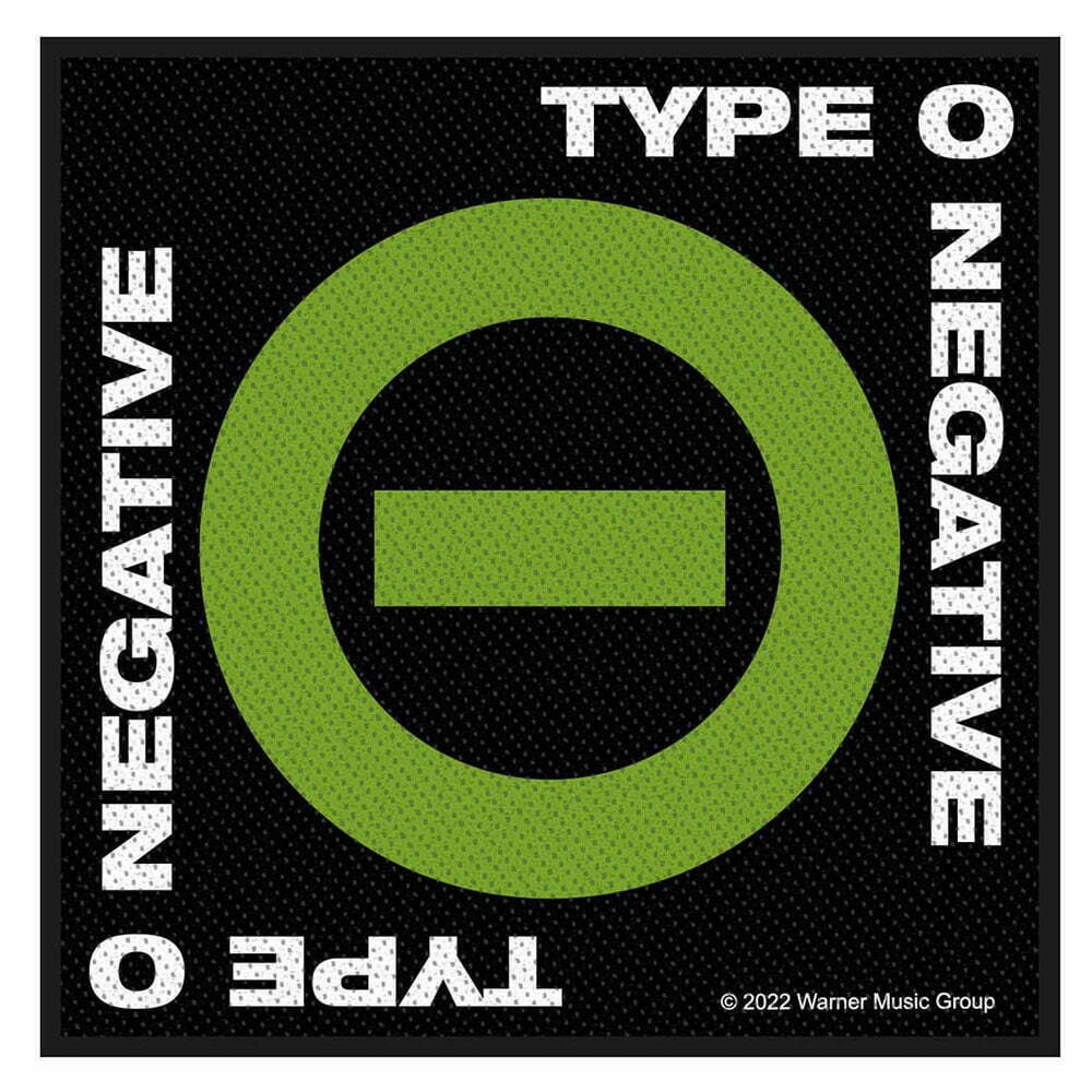 Нашивка Type O Negative Negative Symbol