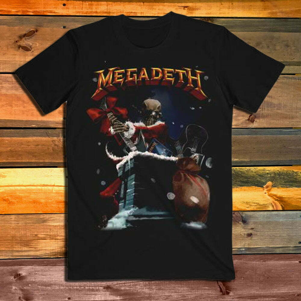 Тениска Megadeth Santa Vic