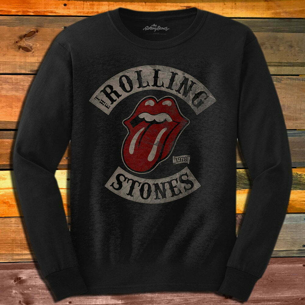 Тениска с дълъг ръкав The Rolling Stones Tour '78