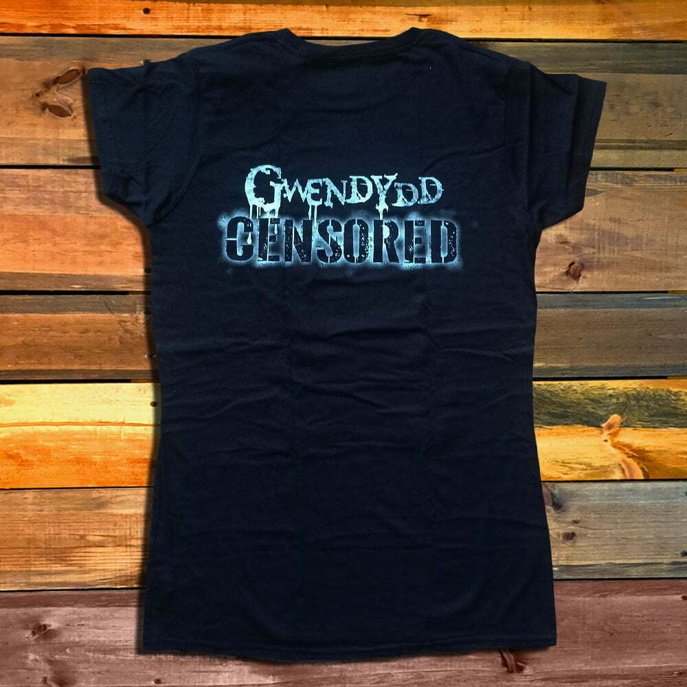 Дамска Тениска Gwendydd Censored гръб