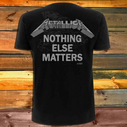 Тениска Metallica Nothing Else Matters гръб