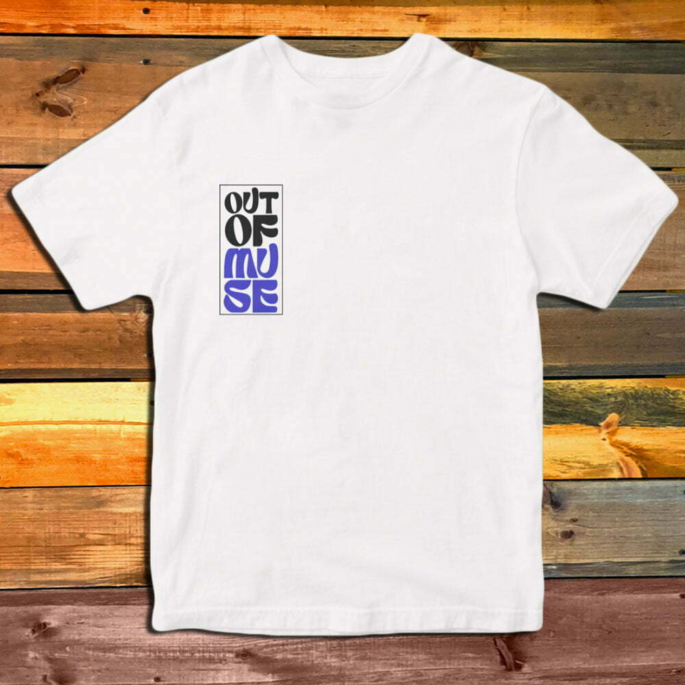Тениска Out Of Muse Logo white