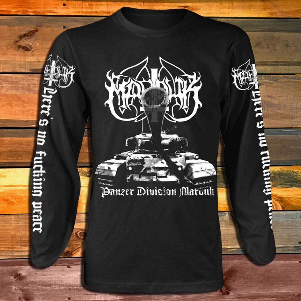 Тениска с дълъг ръкав Marduk Panzer Division