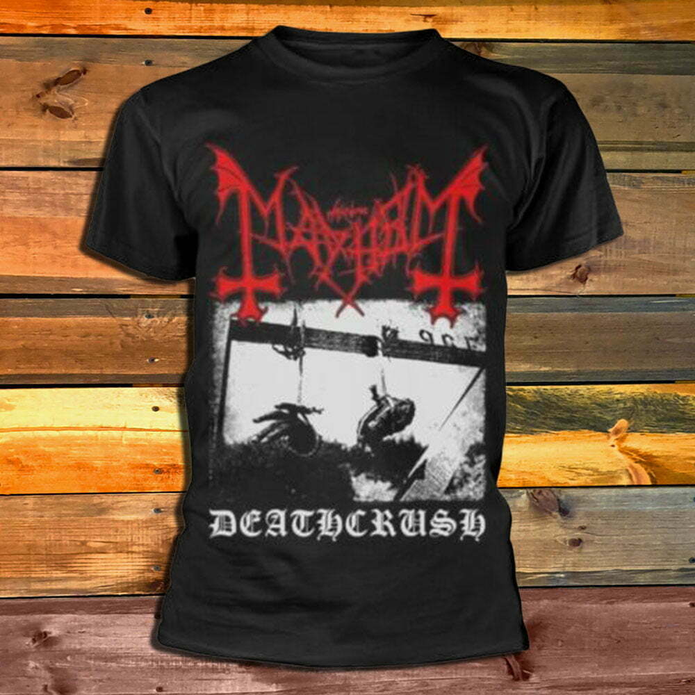 Тениска Mayhem Deathcrush black