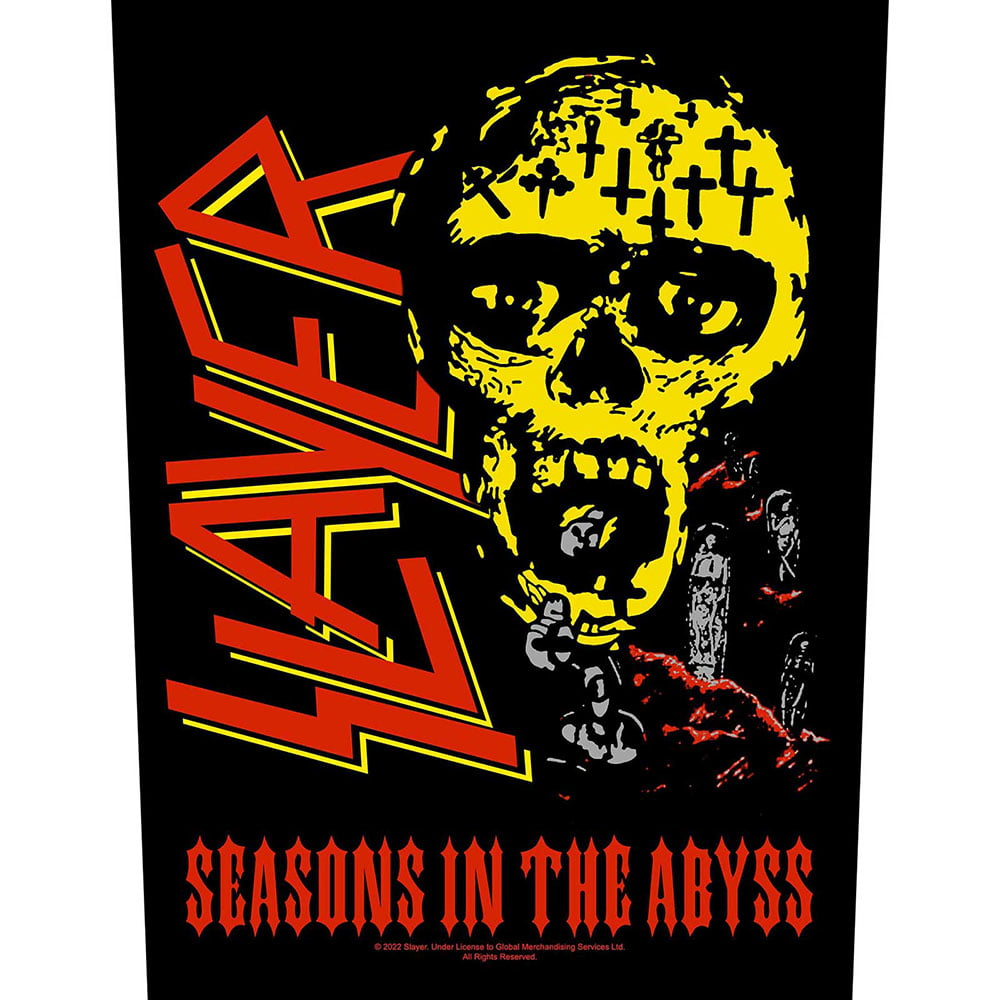 Гръб Slayer Seasons In The Abyss