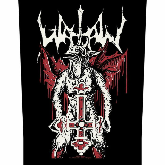 Гръб Watain Inverted Cross