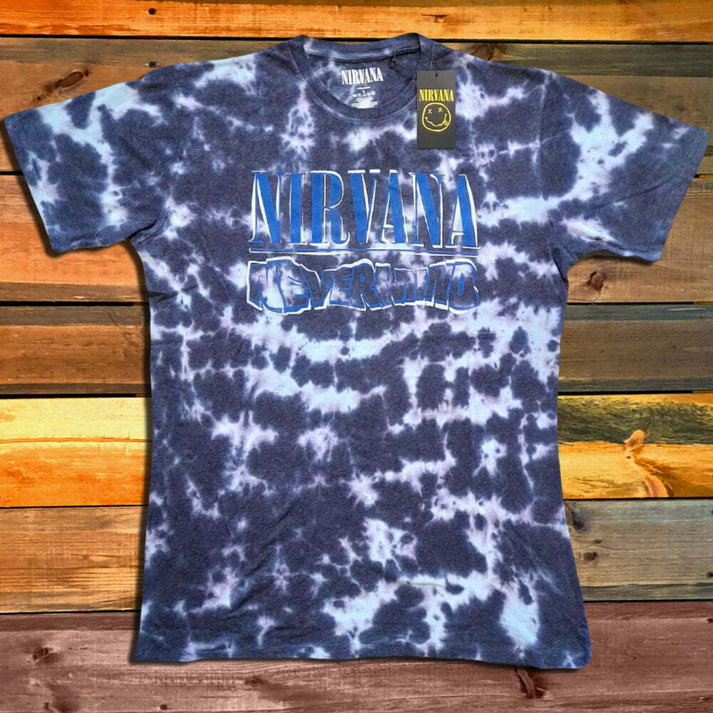 Тениска Nirvana Nevermind Wavy Logo