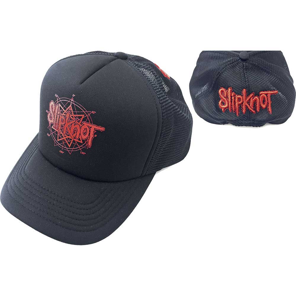 Шапка с козирка Slipknot Logo - mesh