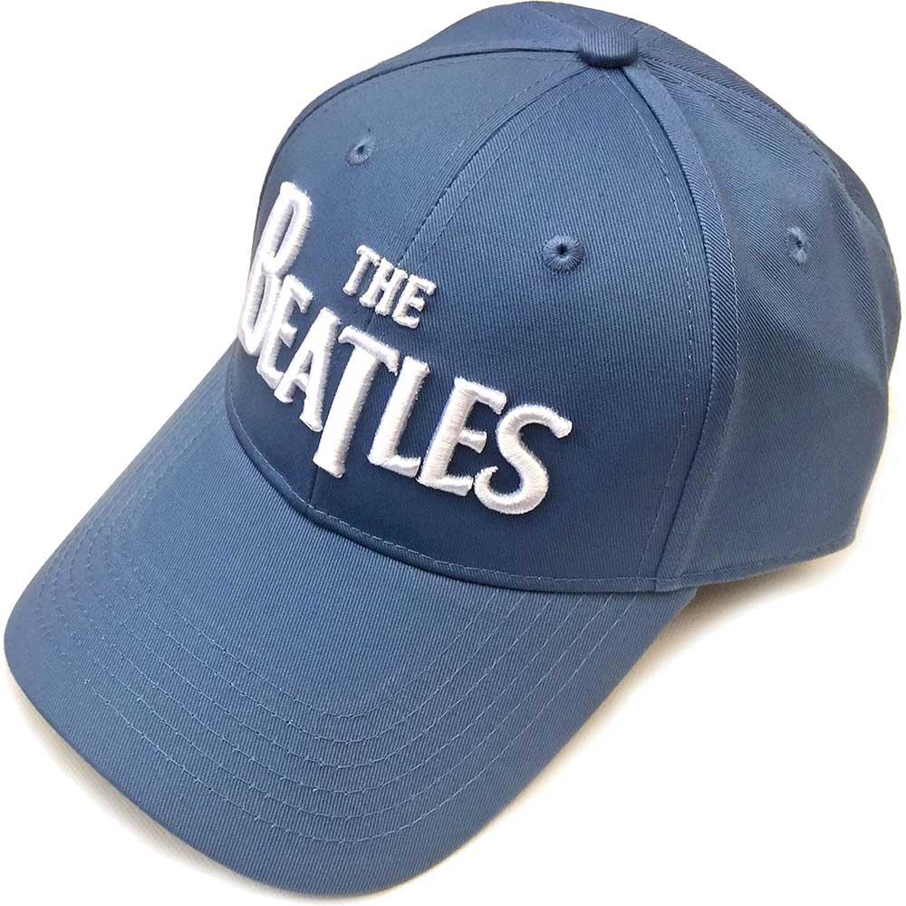 Шапка с козирка The Beatles Logo blue