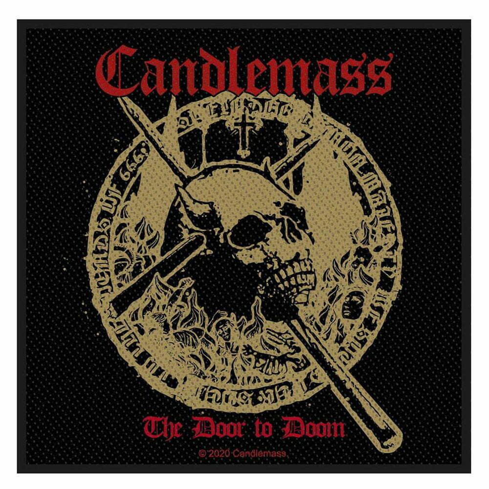 Нашивка Candlemass The Door to Doom