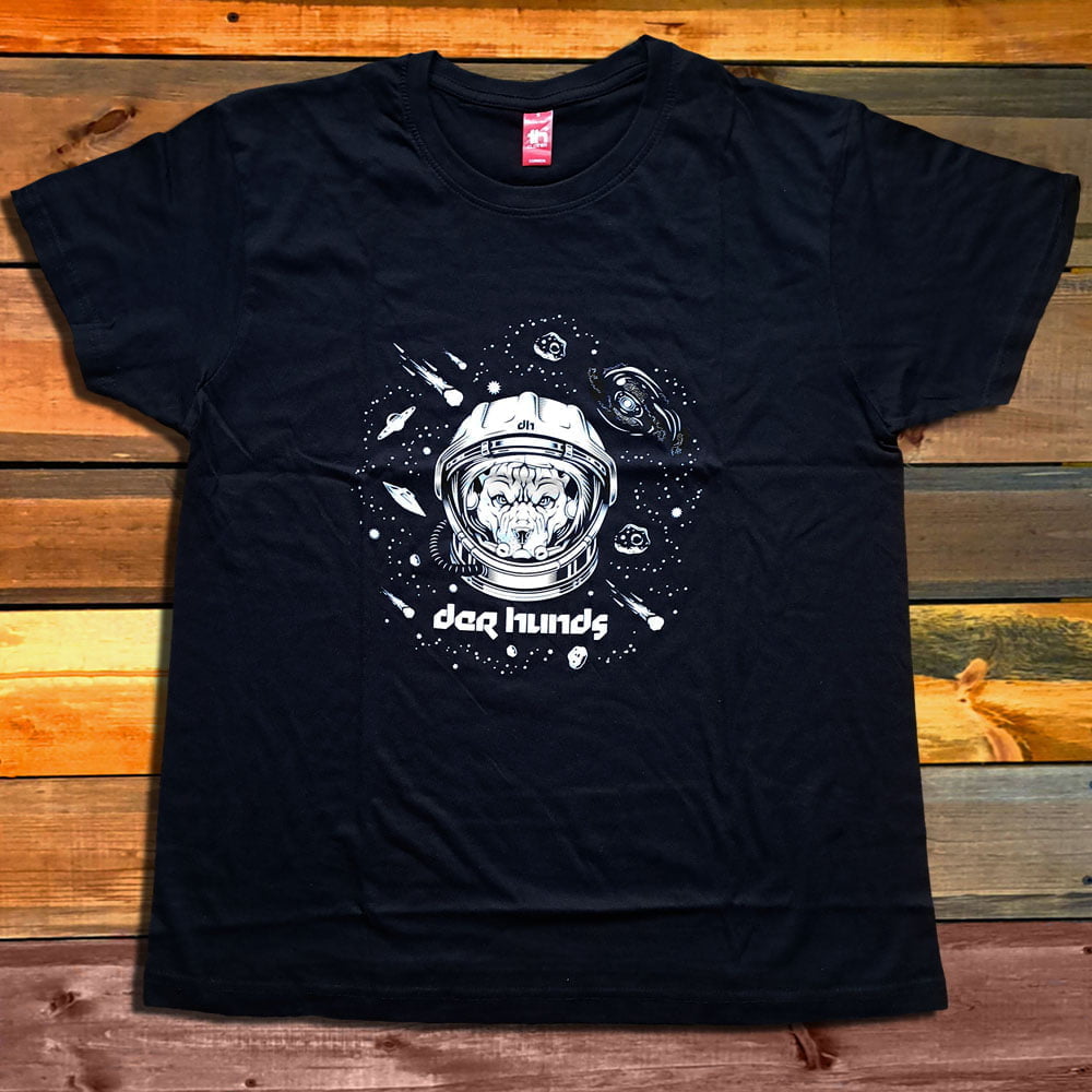 Тениска Der Hunds Space Dog black