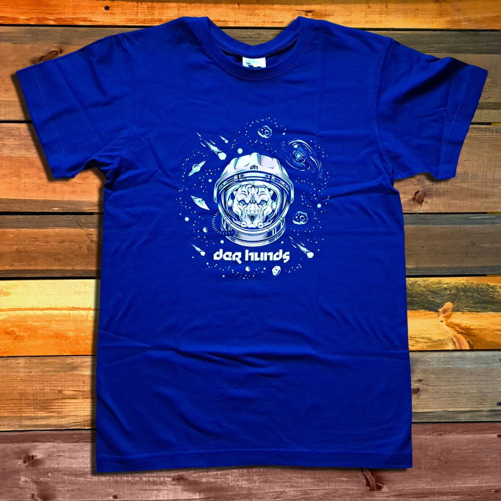 Тениска Der Hunds Space Dog blue