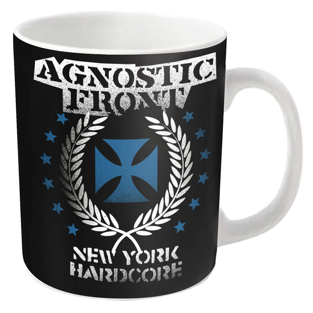 Керамична Чаша Agnostic Front Blue Iron Cross