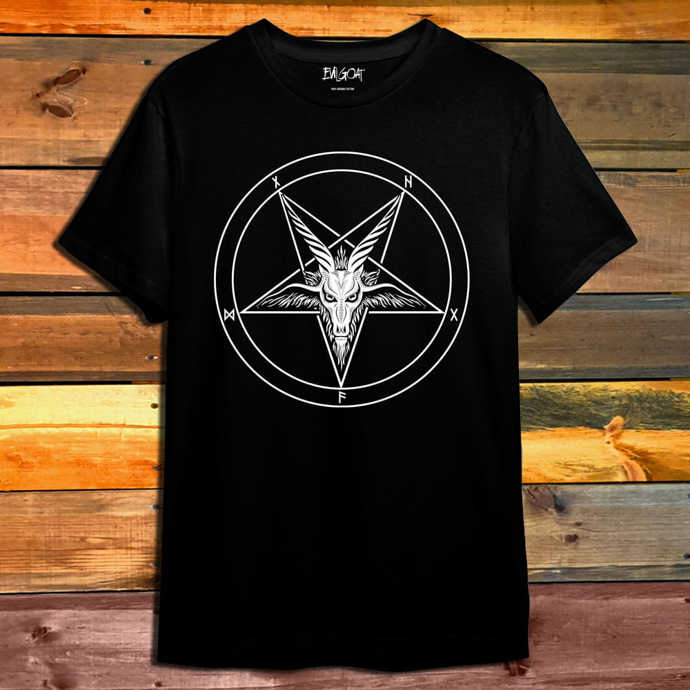 Тениска EVILGOAT Goat Hail Satan