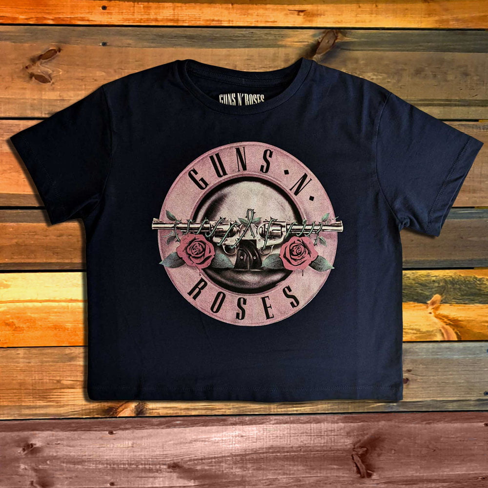 Дамска Къса Тениска Guns N' Roses Classic Logo