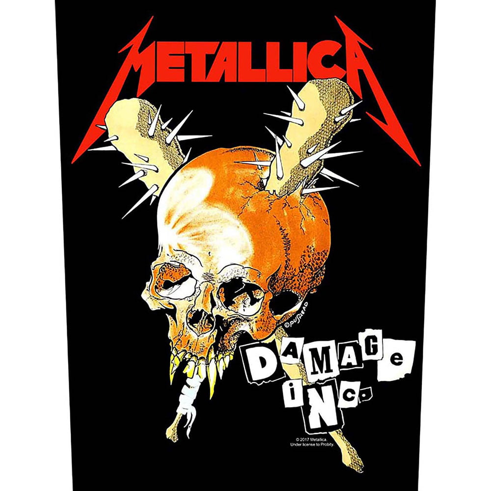 Гръб Metallica Damage Inc
