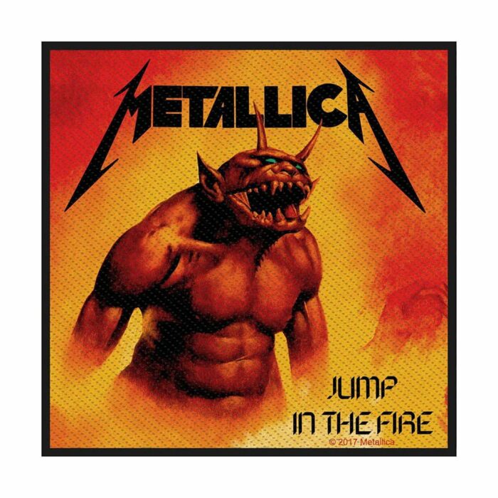 Нашивка Metallica Jump in the Fire