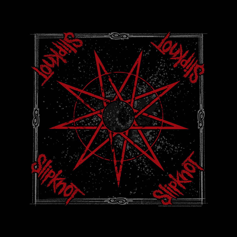 Бандана Slipknot Nine Pointed Star