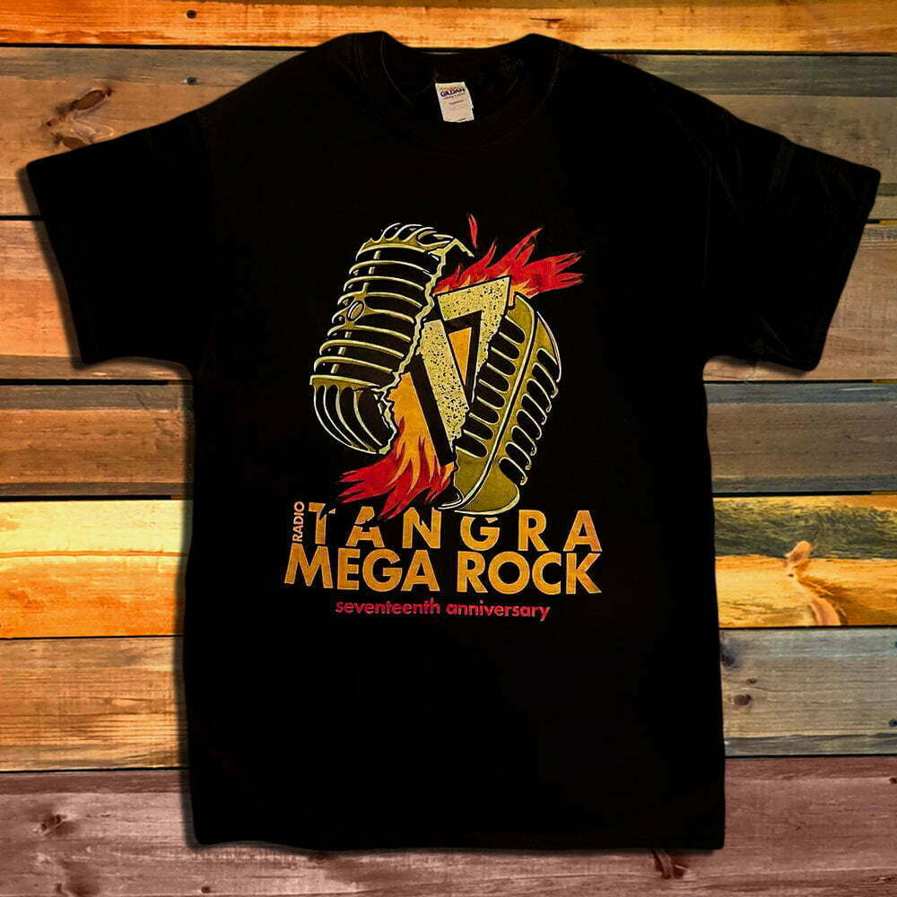 Тениска Radio Tangra Mega Rock - 17 Years Anniversary black