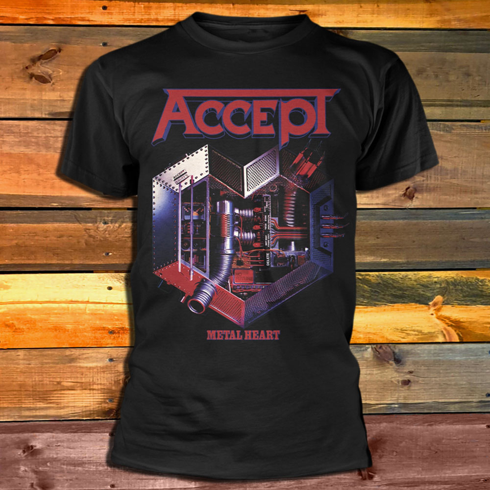 Тениска Accept Metal Heart